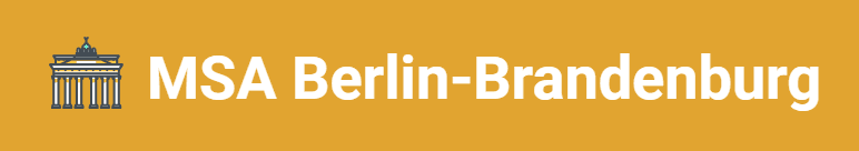 Logo der Website MSA Berlin-Brandenburg