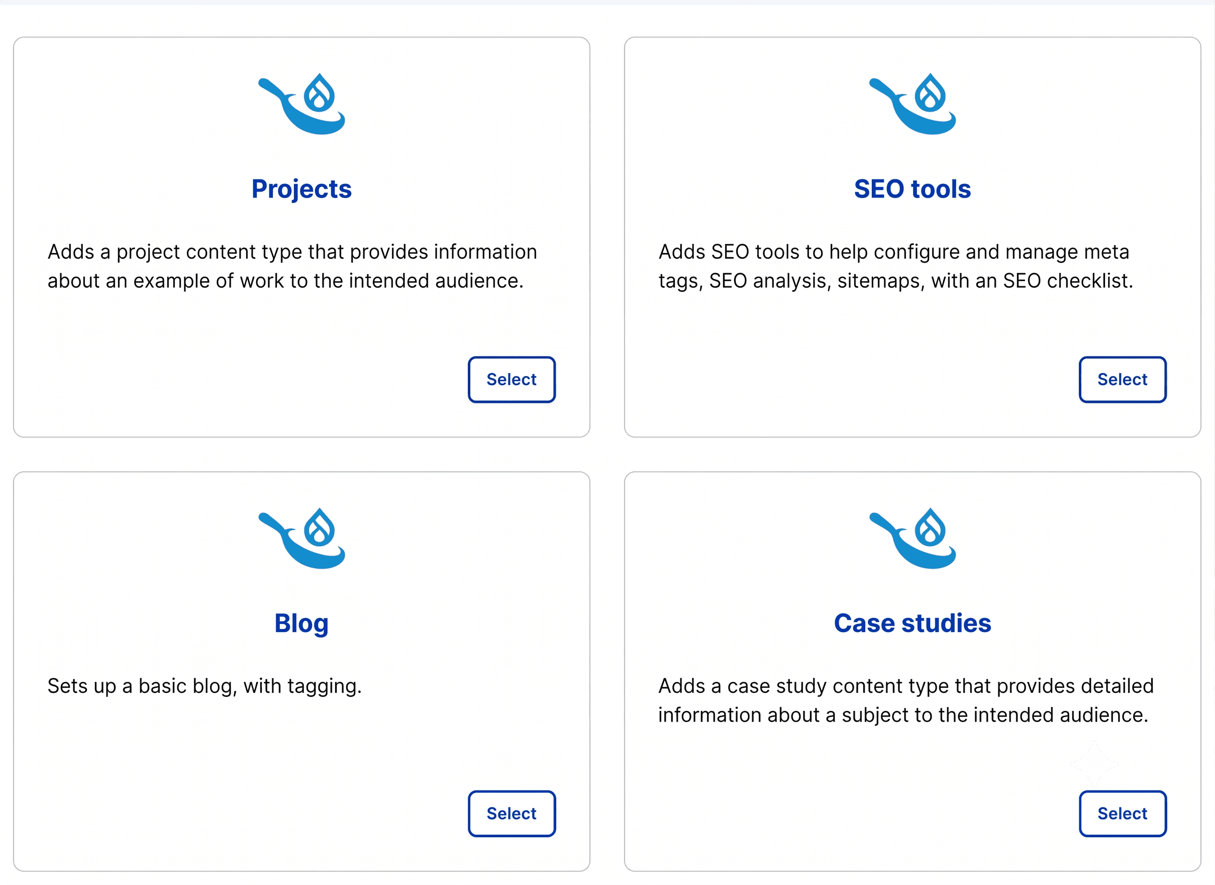Recipes in Drupal CMs