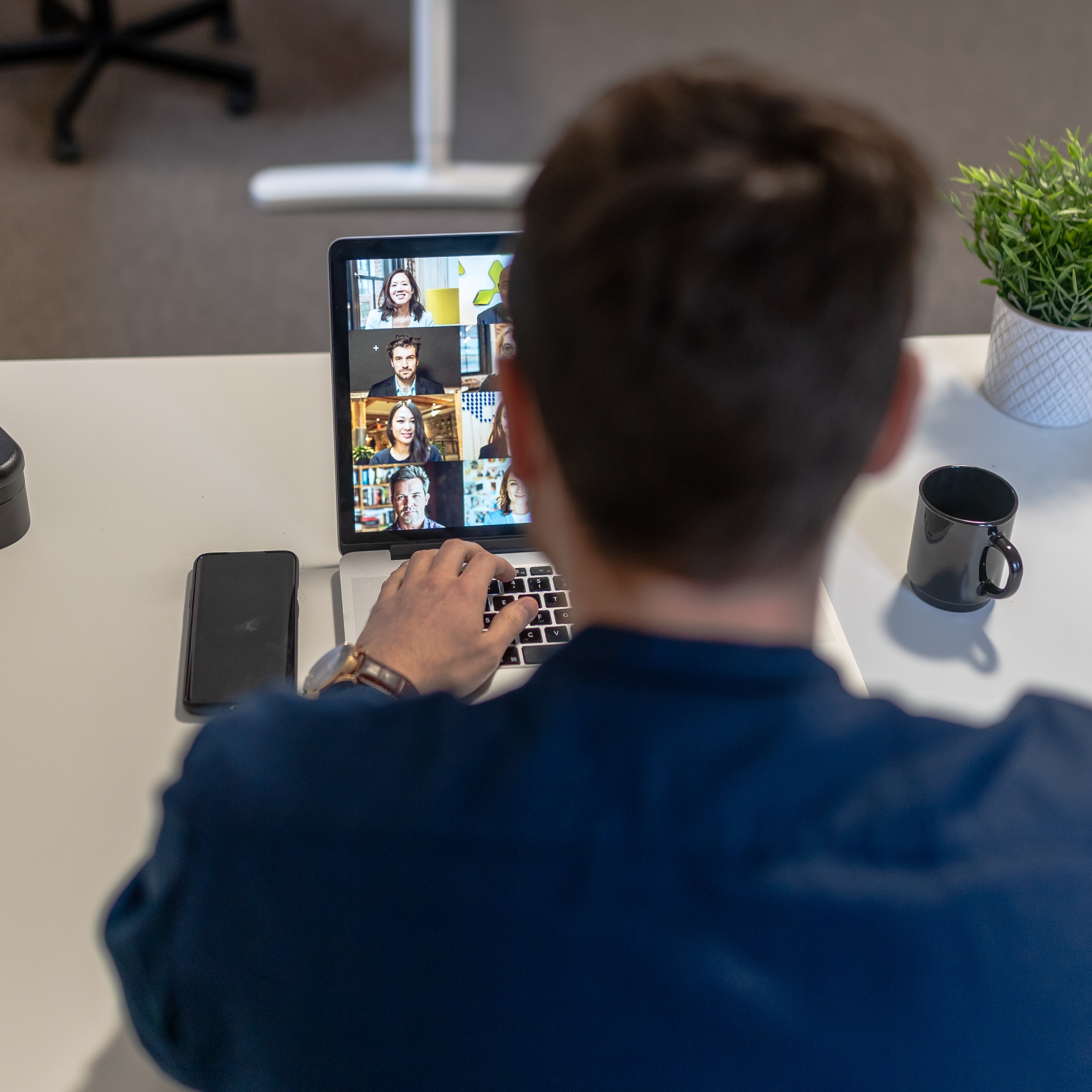Remote Work with Video Conferencing