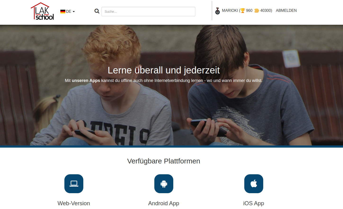 LAKschool Website