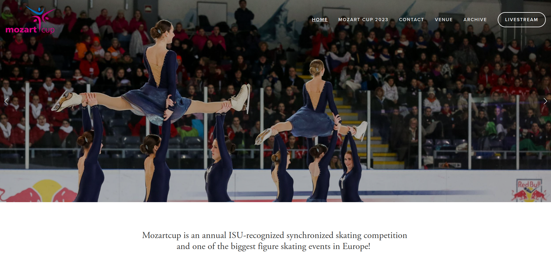 Mozart Cup Website