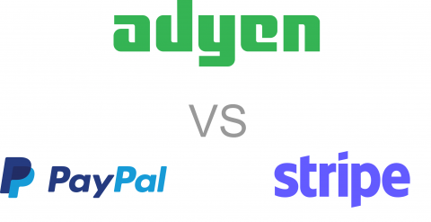 Adyen vs PayPal vs Stripe