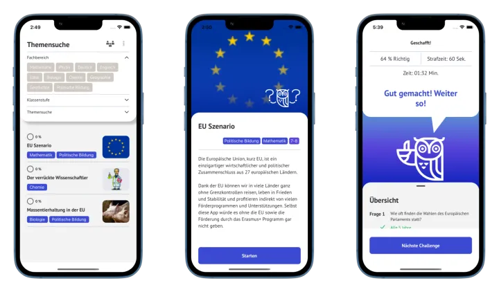 Scenario Games App Screenshots